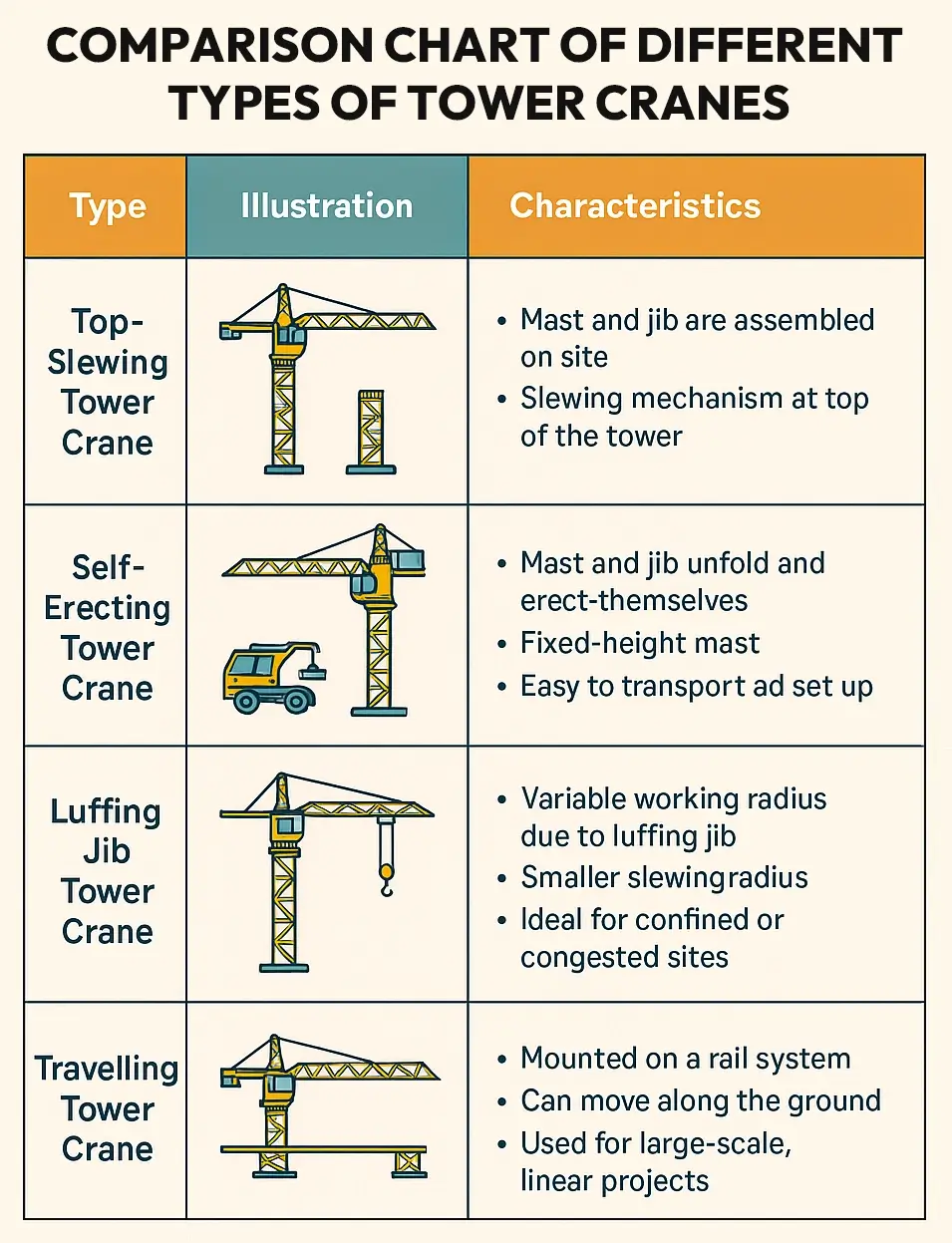 Top 7 Tower Crane Facts Every Project Manager Should Know Top 7 Tower Crane Facts Every Project Manager Should Know