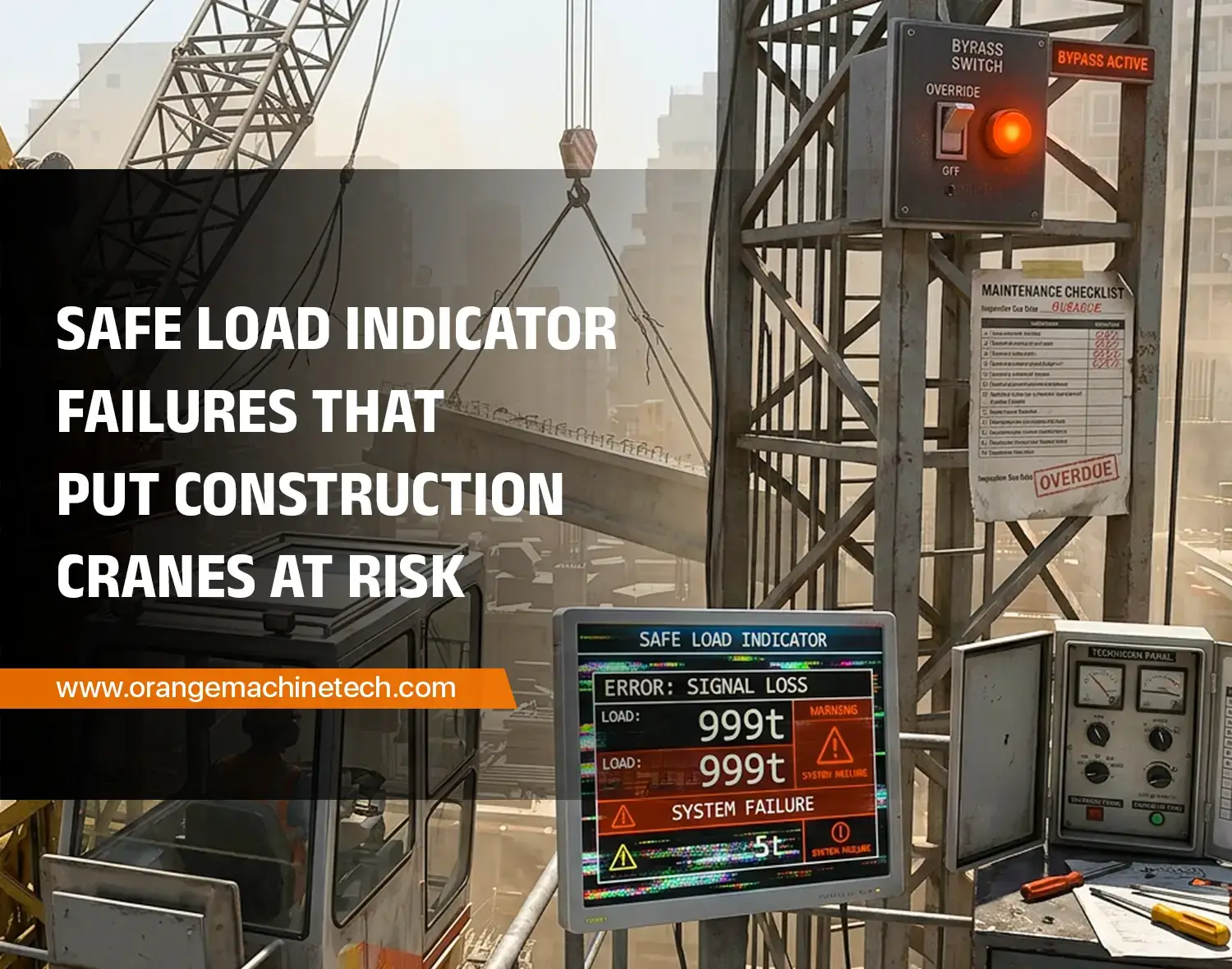 Why safe load indicators fail on cranes in India.